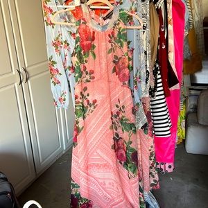 Beautiful sequin Anthropologie pankaj & nidhi sleeveless dress NWOT size 0 & 2